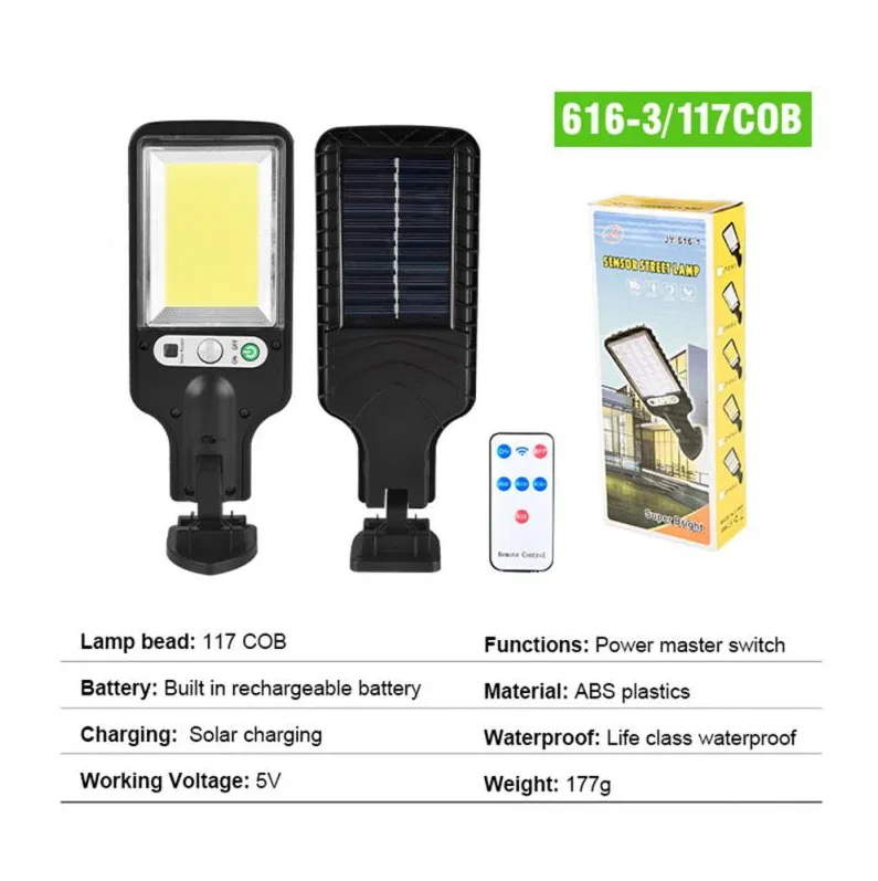 Lampu Solar Motion Sensor