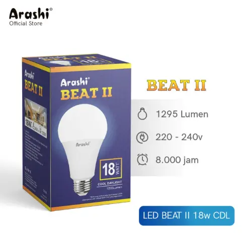 Lampu LED Beat II 18W