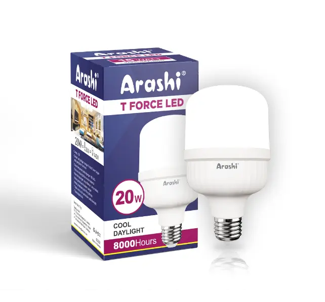 Arashi Lampu LED T Force 20W