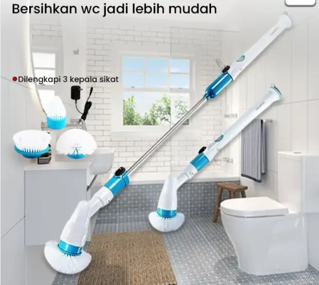 TaffHome Sikat WC Elektrik WQ8111