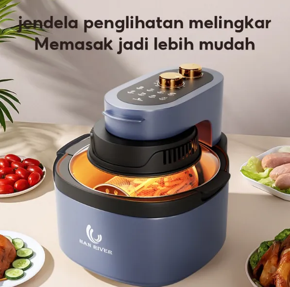 Hand River Air Fryer Rumah Visual 10L