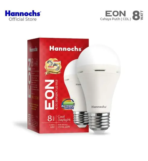 Lampu Emergency Bohlam LED EON