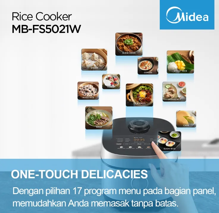 Midea Rice Cooker MB-FS5021W