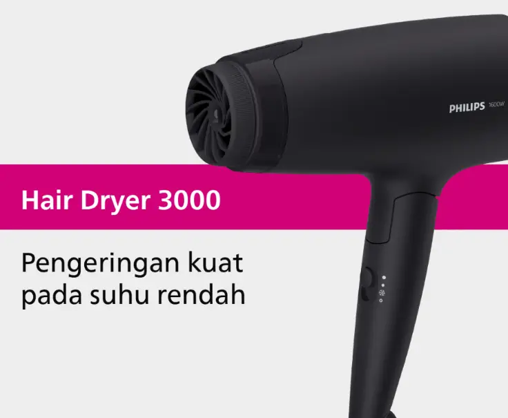 Philips Hair Dryer 3000 Series BHD30810