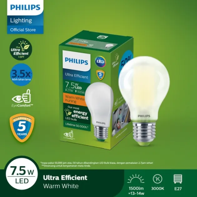 Philips LED Bulb Ultra Efficient