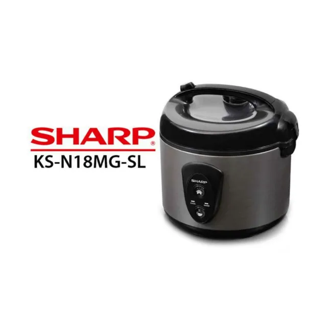 SHARP Rice Cooker KS-N18MG-SLRD