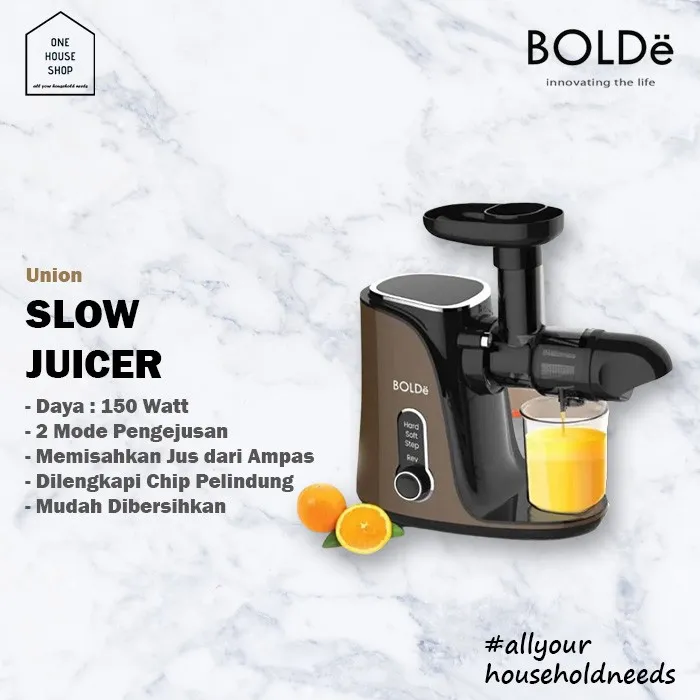 BOLDe Smart Slow Juicer Union 1