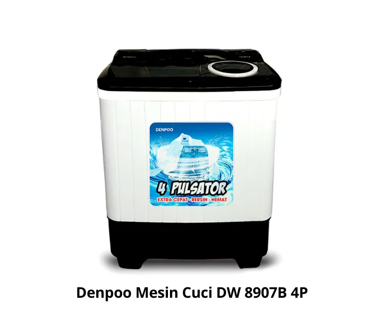 Denpoo Mesin Cuci DW 8907B 4P