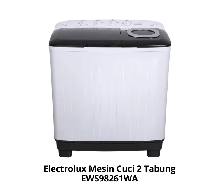 Electrolux Mesin Cuci 2 Tabung EWS98261WA