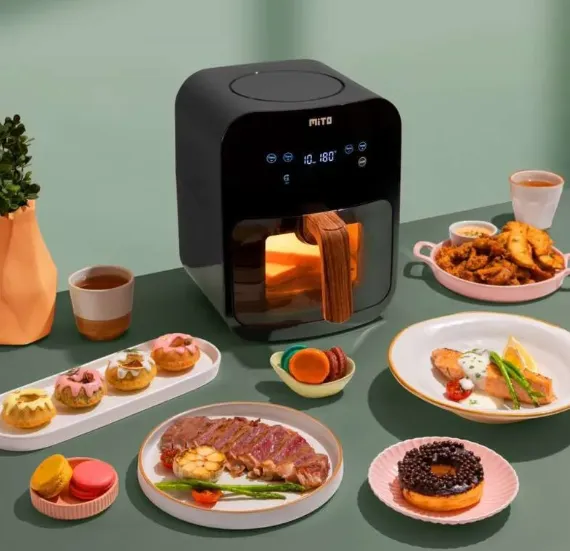 Mito Air Fryer AF8 Crystal Series