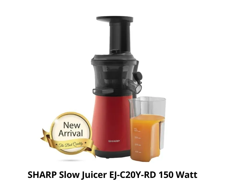 SHARP Slow Juicer EJ-C20Y-RD