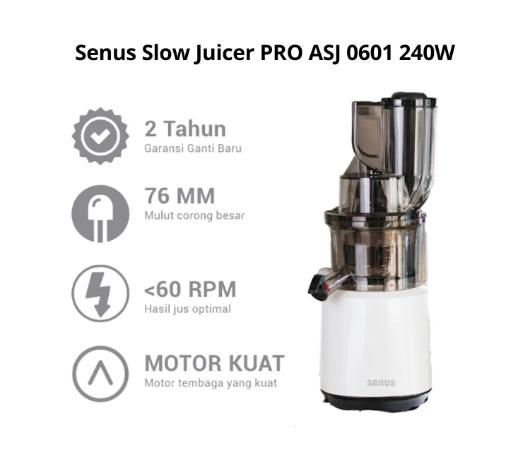 Senus Slow Juicer PRO ASJ 0601