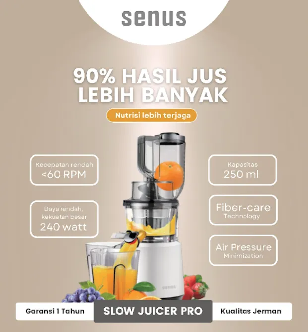 Senus Slow Juicer PRO ASJ 0601