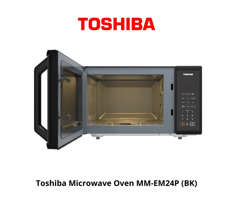 Toshiba Microwave Oven MM-EM24P (BK)