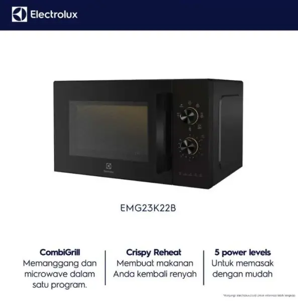 Electrolux Microwave Oven Grill EMC27D22BM