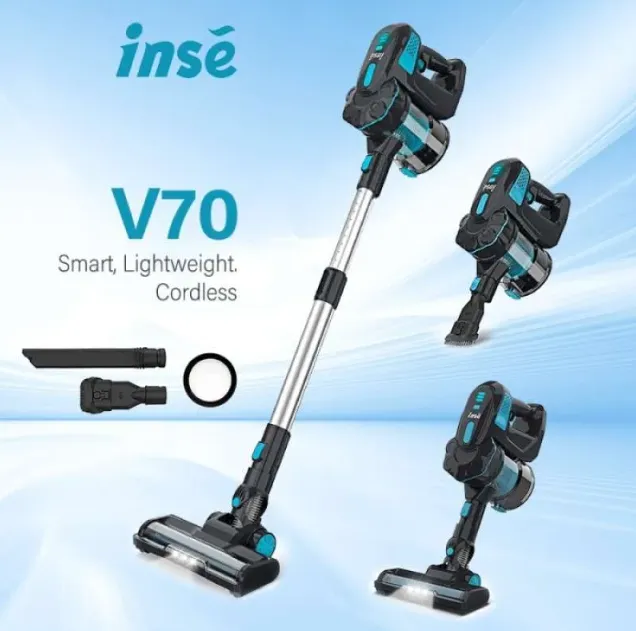 INSE Cordless Vacuum Cleaner V70