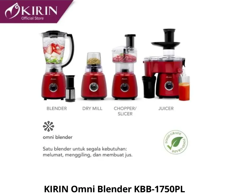 KIRIN Omni Blender KBB-1750PL