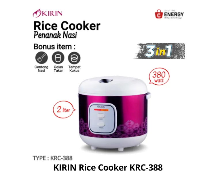 KIRIN Rice Cooker KRC-388