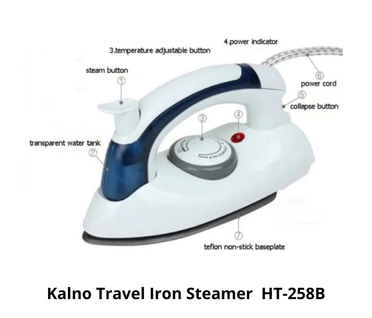 Kalno Travel Iron Steamer HT-258B