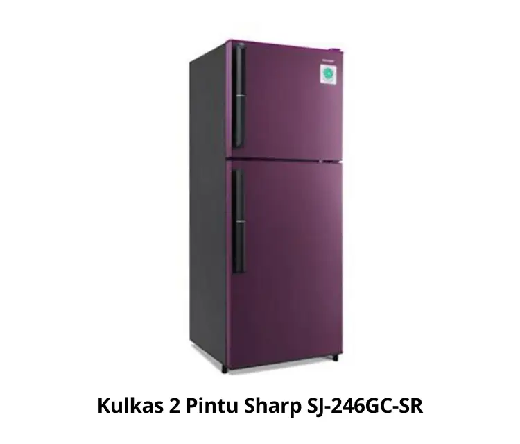 Kulkas 2 Pintu Sharp SJ-246GC-SR