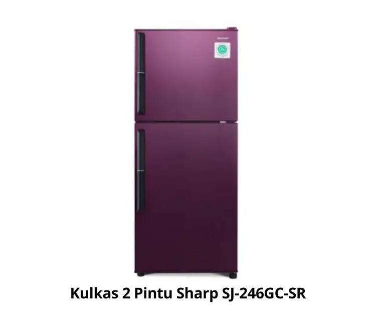 Kulkas 2 Pintu Sharp SJ-246GC-SR