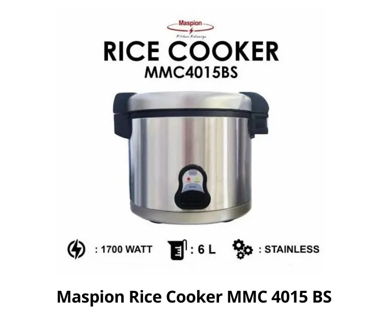 Maspion Rice Cooker MMC 4015 BS