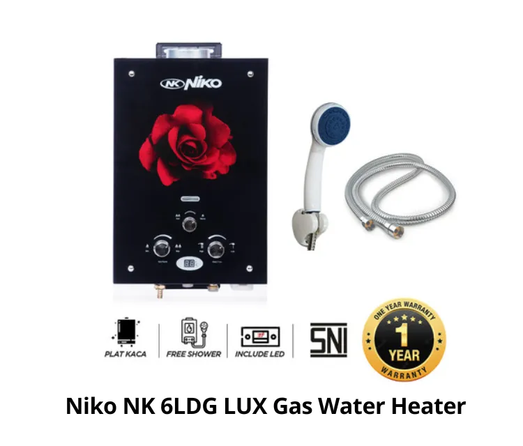 Niko NK 6LDG LUX Gas Water Heater