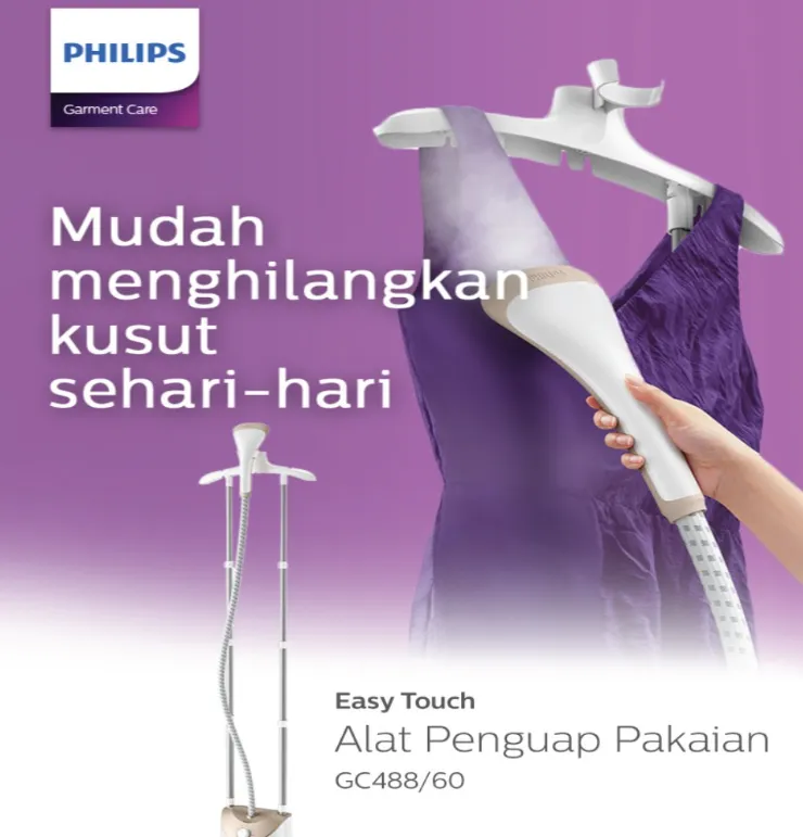 Philips Stand Steamer GC48860