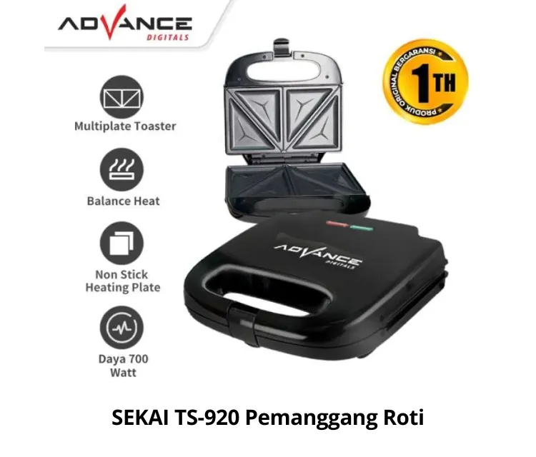 SEKAI TS-920 Pemanggang Roti