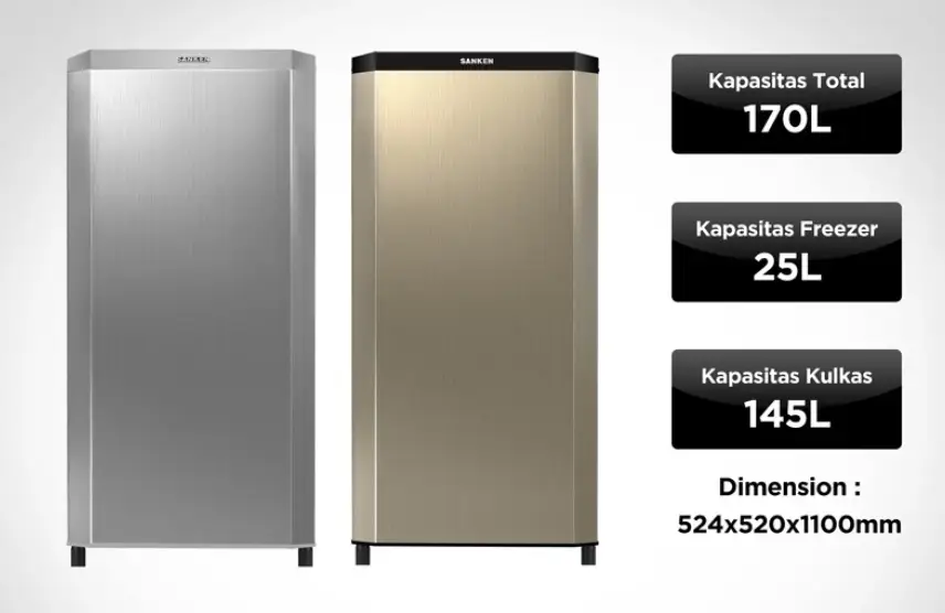 Sanken Kulkas 1 Pintu SK-V173A-CB