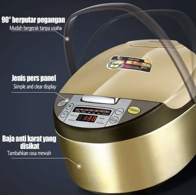 Rice Cooker Gold HRRC-0001