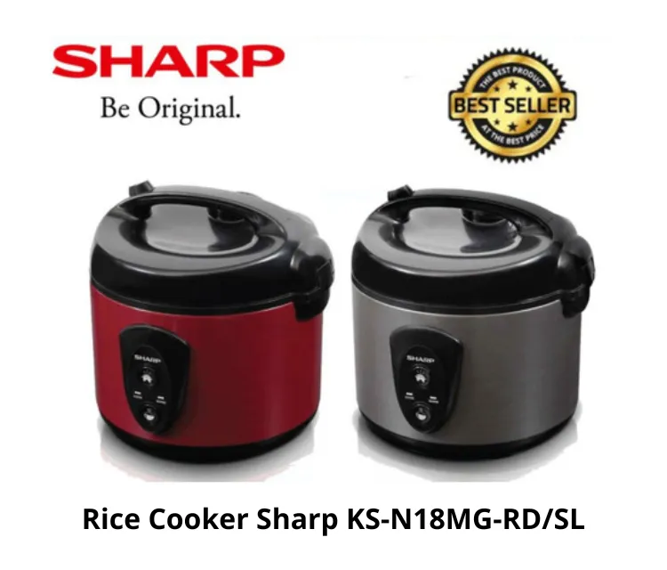 Rice Cooker Sharp KS-N18MG-RDSL