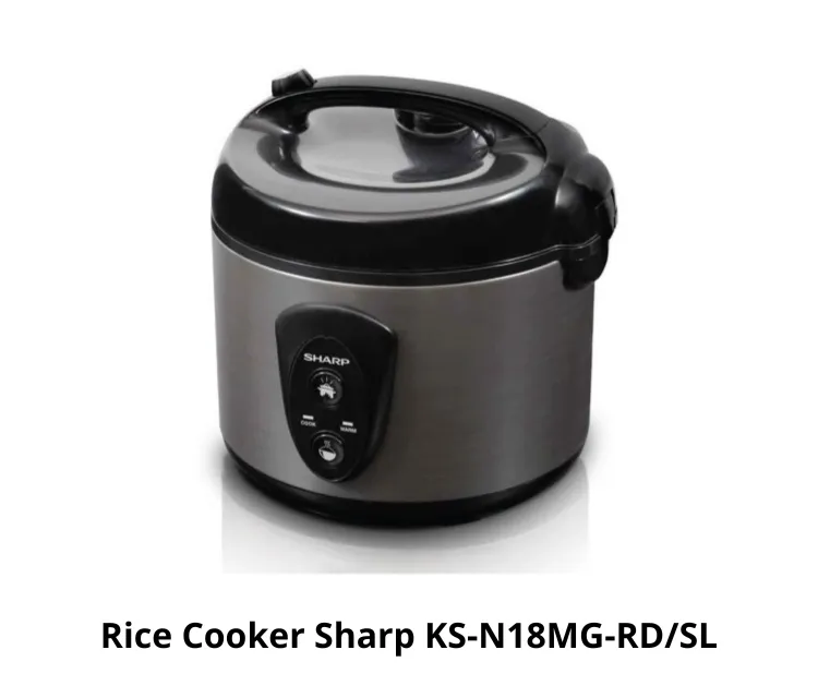 Rice Cooker Sharp KS-N18MG-RDSL