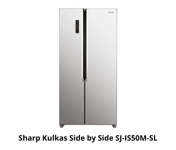 Sharp Kulkas Side by Side SJ-IS50M-SL