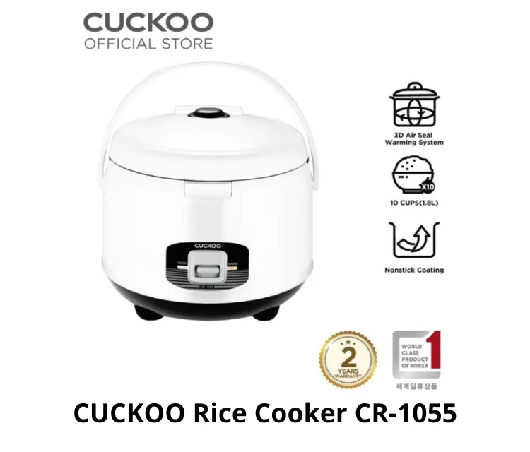 CUCKOO Rice Cooker CR-1055