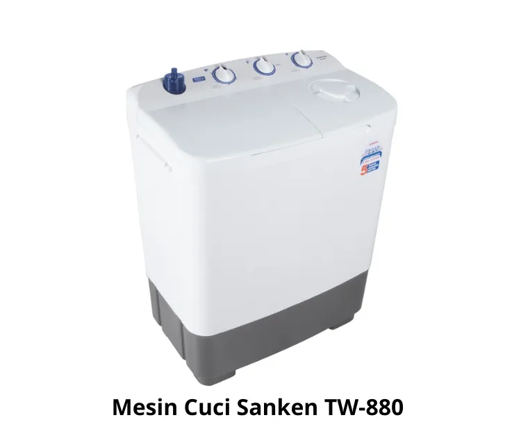 Mesin Cuci Sanken TW-880