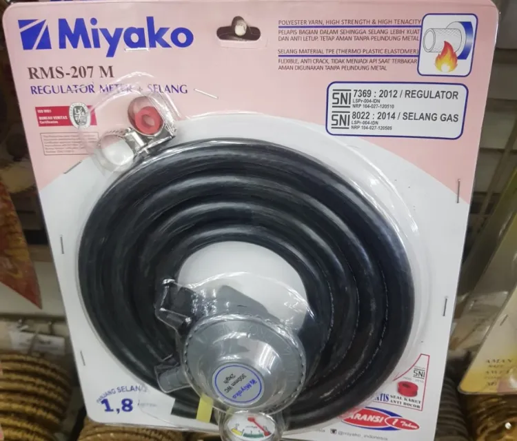 Miyako Selang Regulator Gas RMS-207M