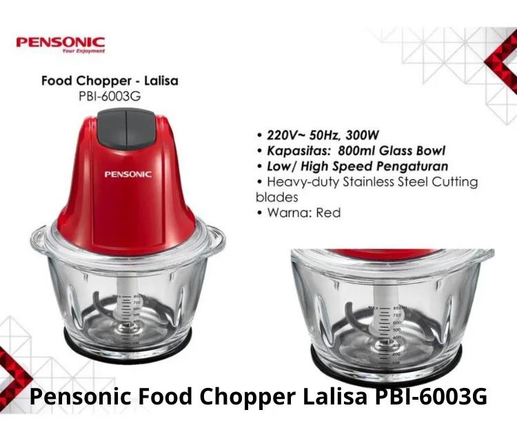 Pensonic Food Chopper Lalisa PBI-6003G