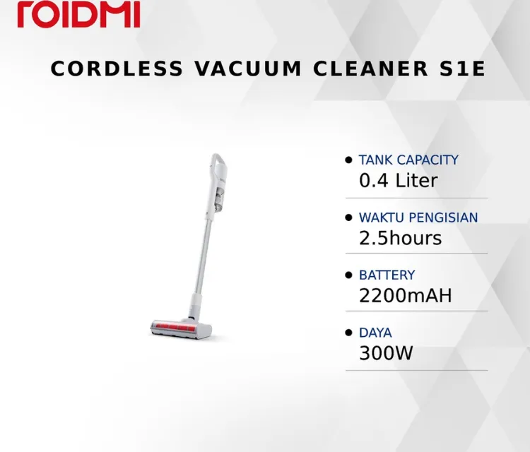 Roidmi Cordless Vacuum Cleaner S1E