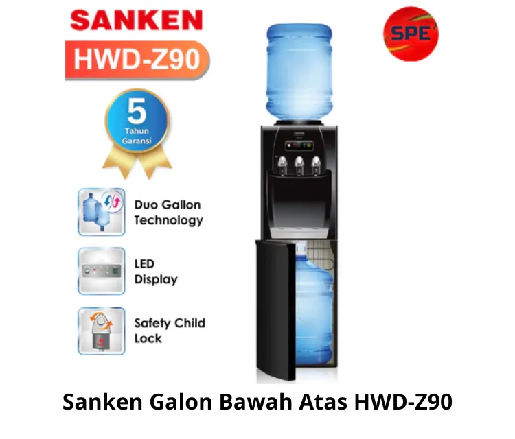 Sanken Galon Bawah Atas HWD-Z90