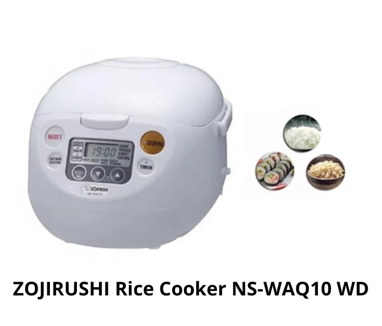 ZOJIRUSHI Rice Cooker NS-WAQ10 WD