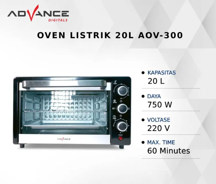 ADVANCE Oven Listrik AOV-300