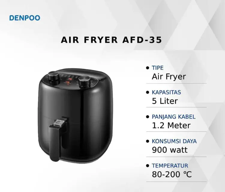 DENPOO Air Fryer AFD-35