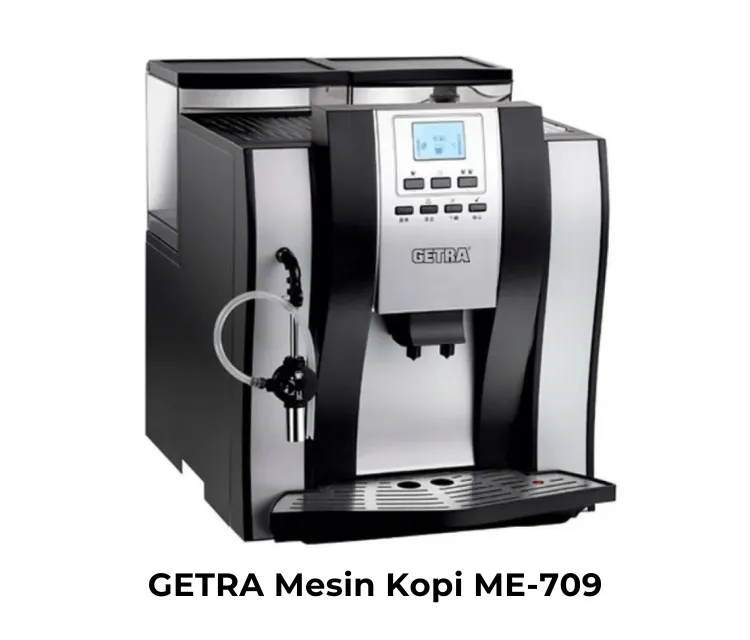 GETRA Mesin Kopi ME-709 Otomatis yang Memukau.