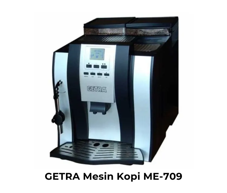 GETRA Mesin Kopi ME-709 Otomatis yang Memukau.