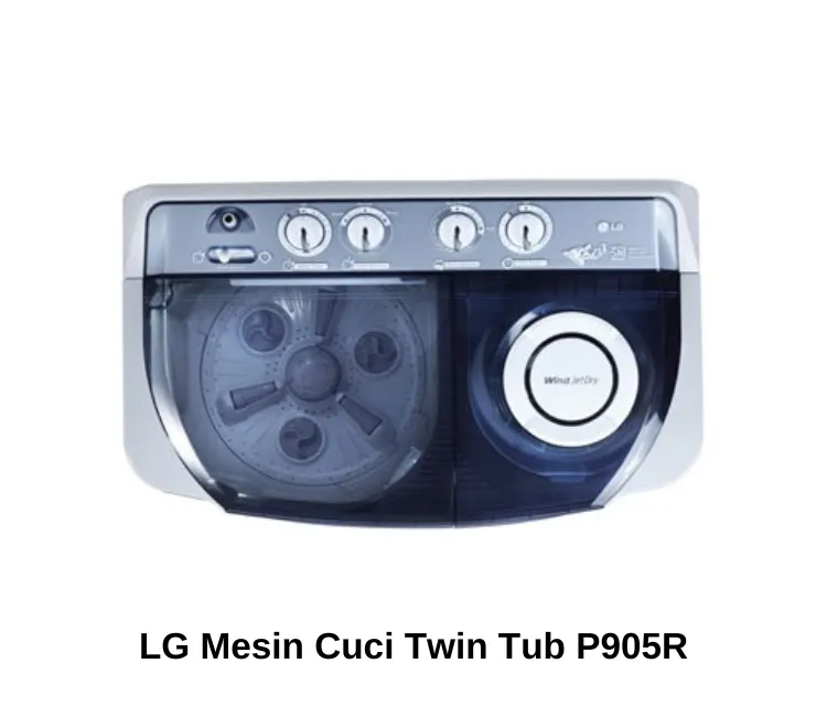 LG Mesin Cuci Twin Tub P905R