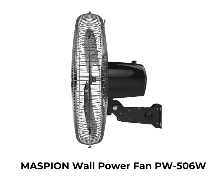 MASPION Wall Power Fan PW-506W