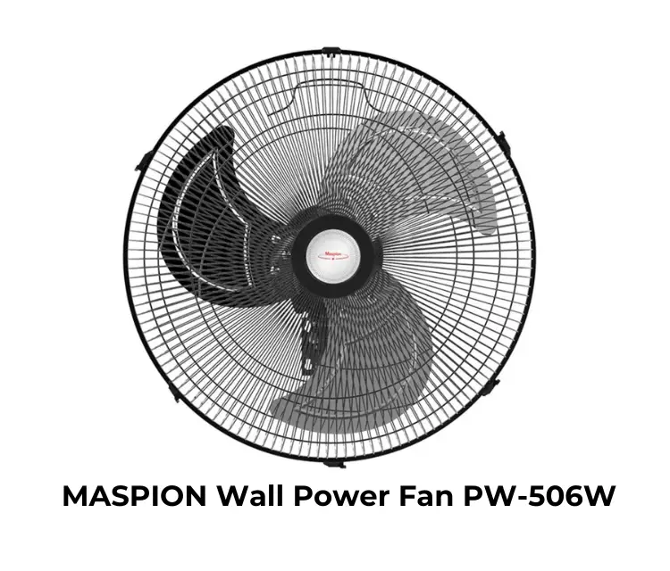 MASPION Wall Power Fan PW-506W