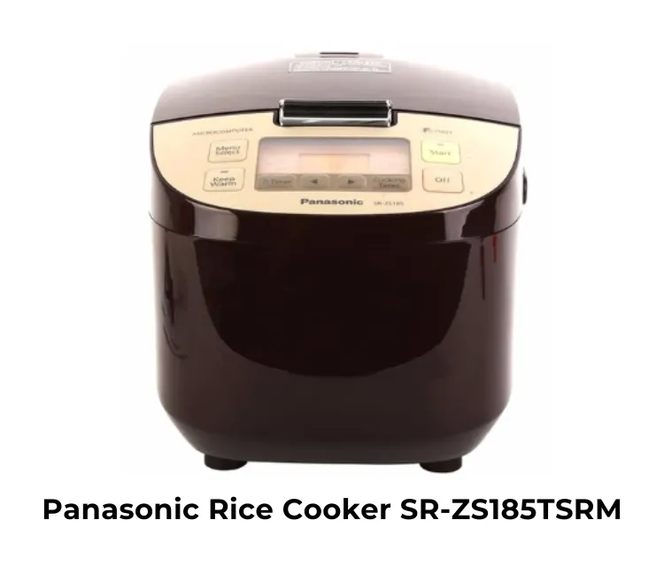 Panasonic Rice Cooker SR-ZS185TSRM