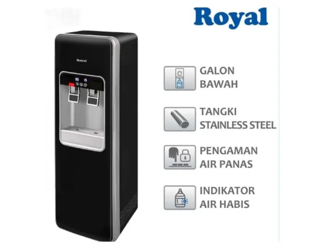 ROYAL Dispenser Galon Bawah RCA2113BK